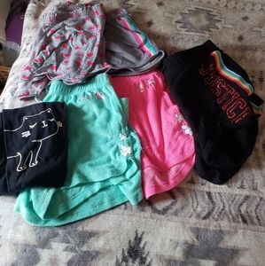 Justice girls shorts lot